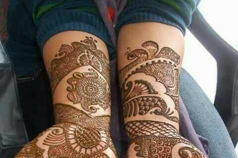 Bridal mehendi design