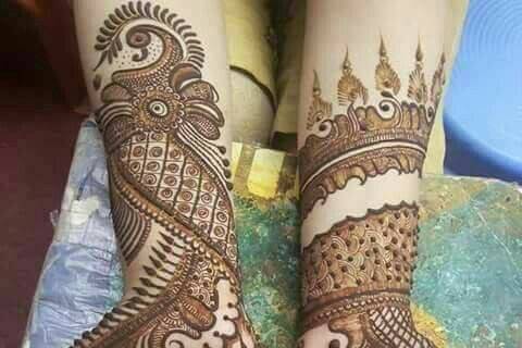 Bridal mehendi design