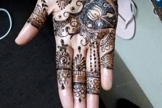 Bridal mehendi design