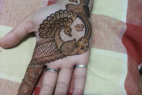 Bridal mehendi design