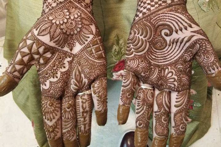 Bridal mehendi design