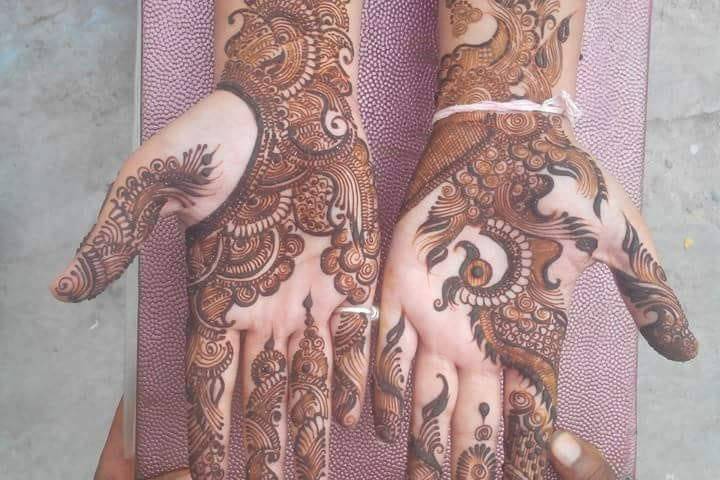 Bridal mehendi design