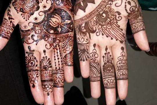 Bridal mehendi design