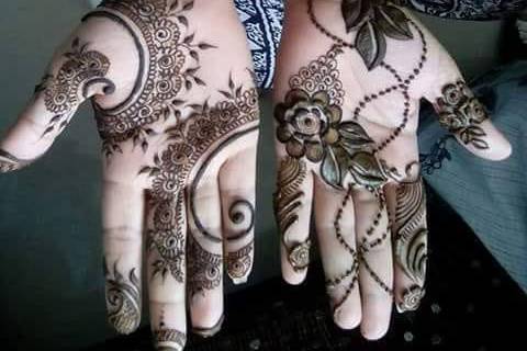 Bridal mehendi design