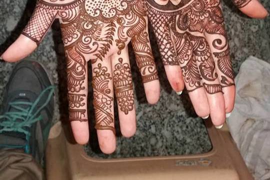 Bridal mehendi design