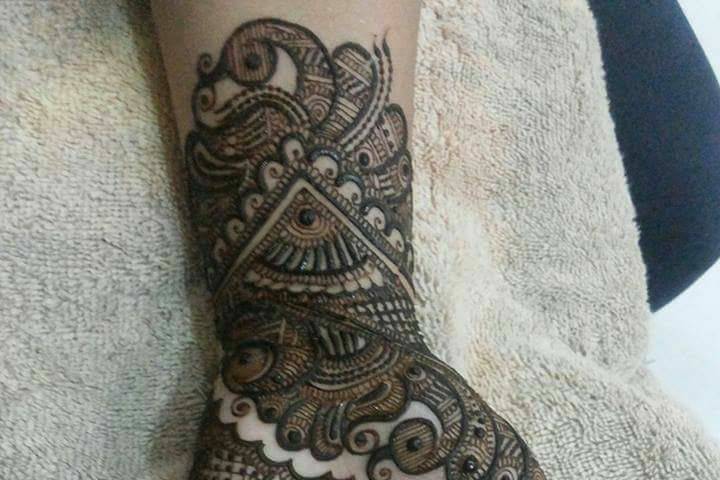 Bridal mehendi design