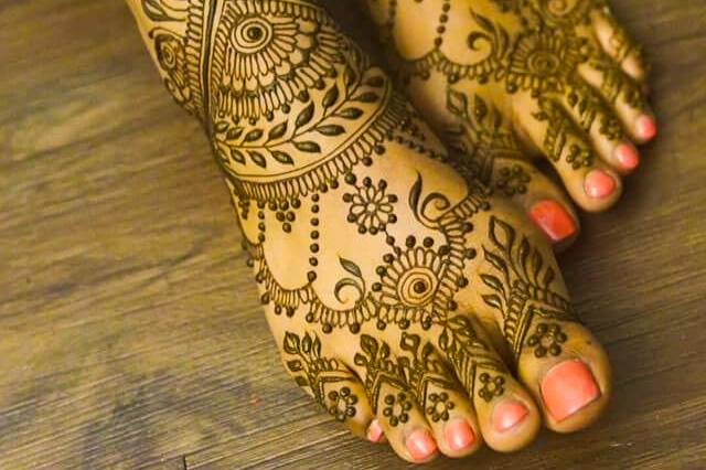 Bridal mehendi design