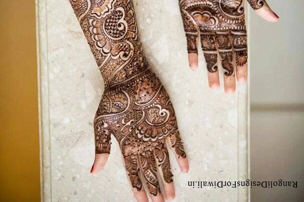 Bridal mehendi design