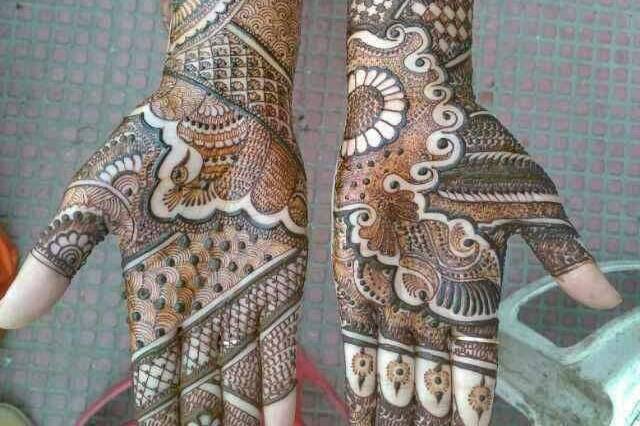 Bridal mehendi design