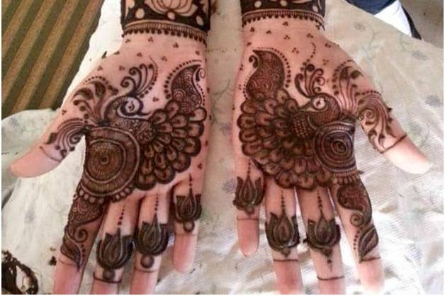 Bridal mehendi design