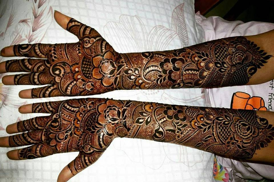 Mehandi creation