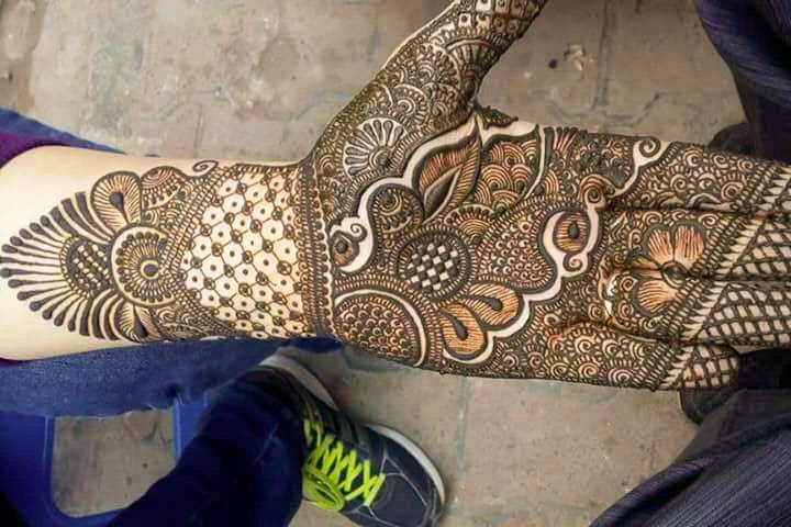 Bridal mehendi design