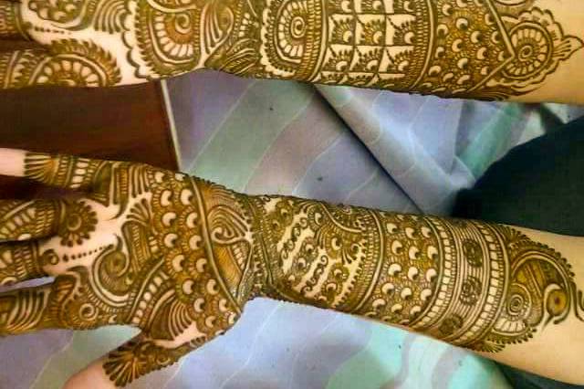 Mehandi Creation by Manu Bishnoi