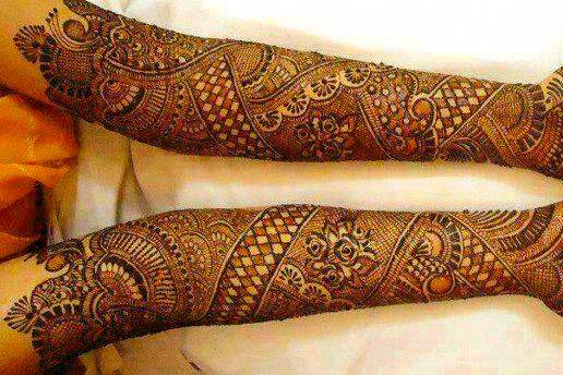 Bridal mehendi design