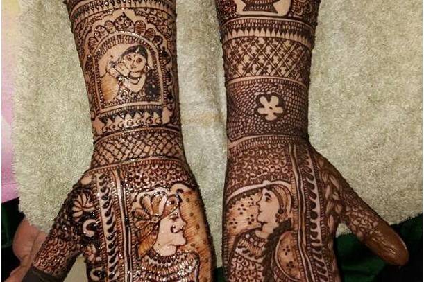 Bridal mehendi design