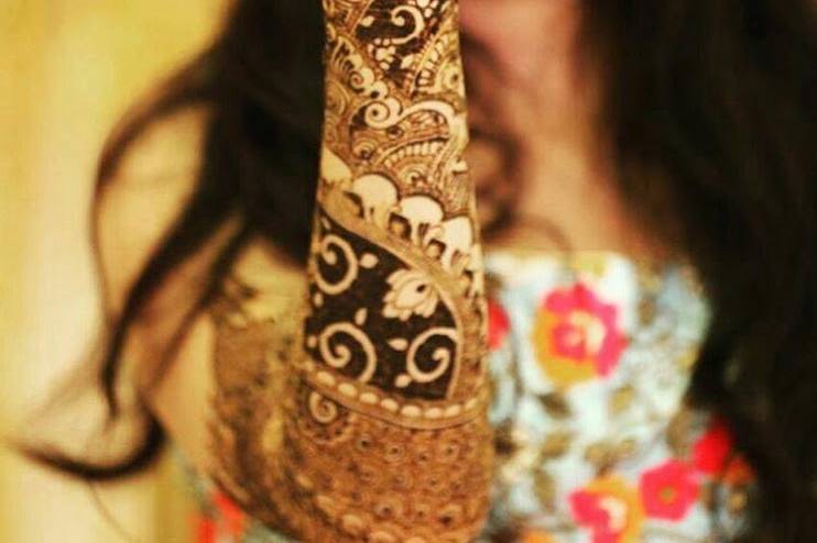 Bridal mehendi design