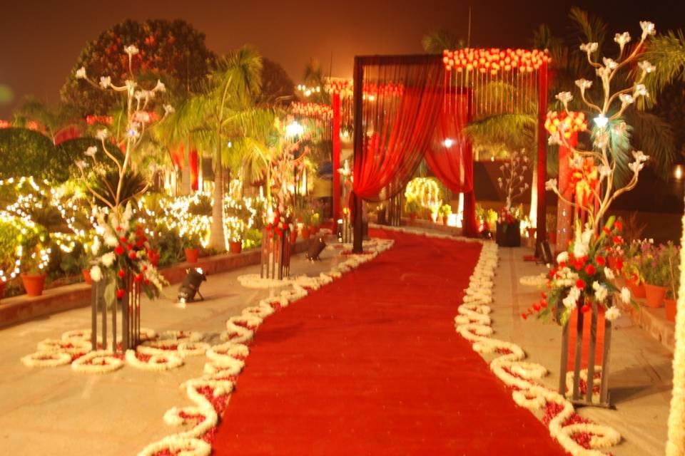 Entrance decor