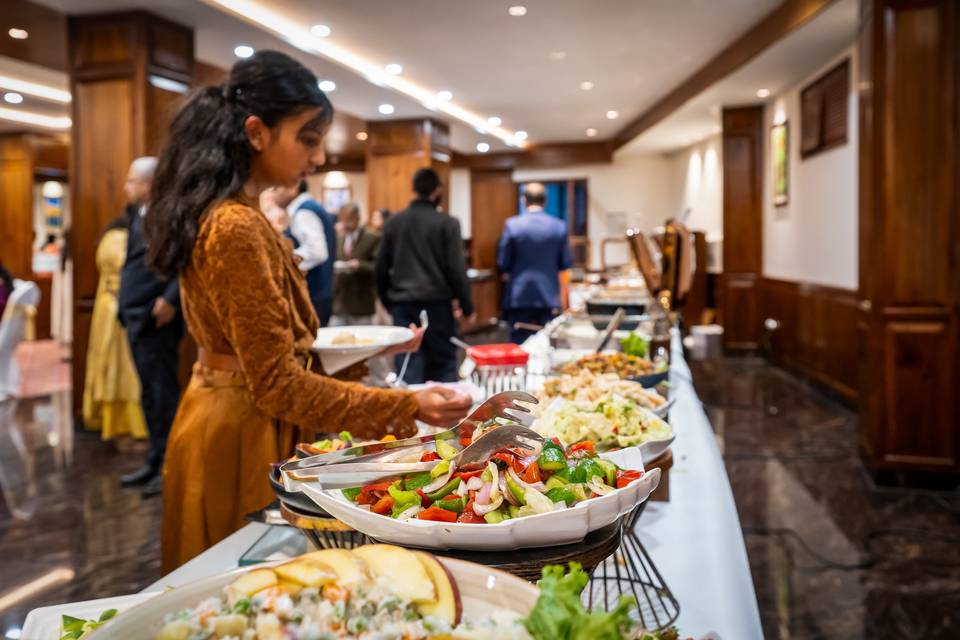Buffet layout