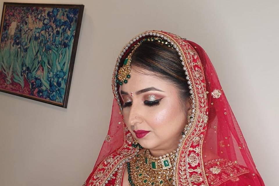 Bridal makeup