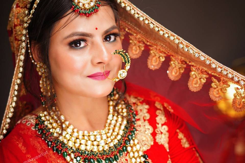 Bridal makeup