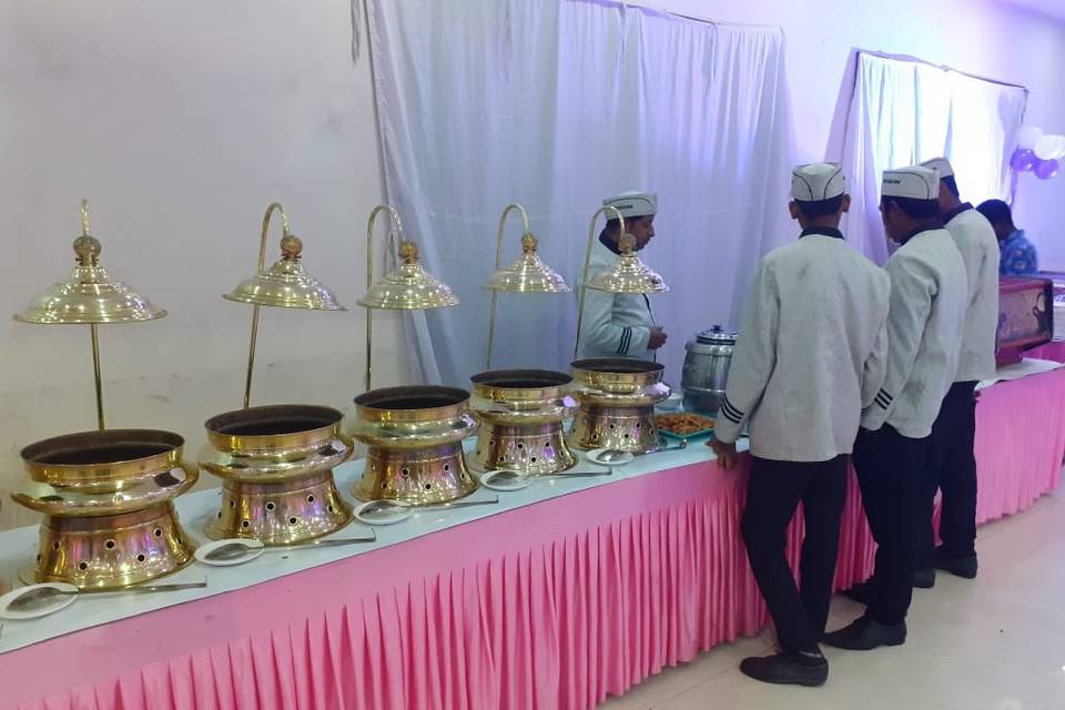 Catering setup