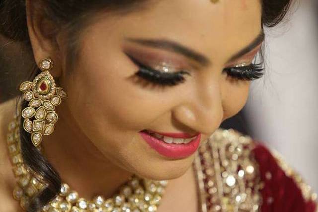 Bridal makeup