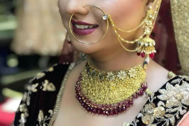 Bridal makeup