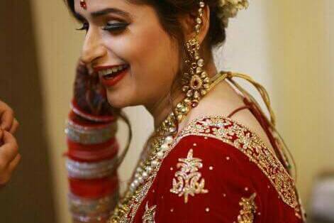 Bridal makeup