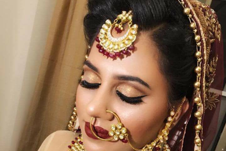 Bridal makeup