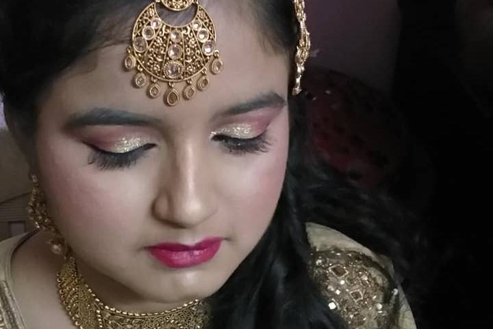 Bridal makeup