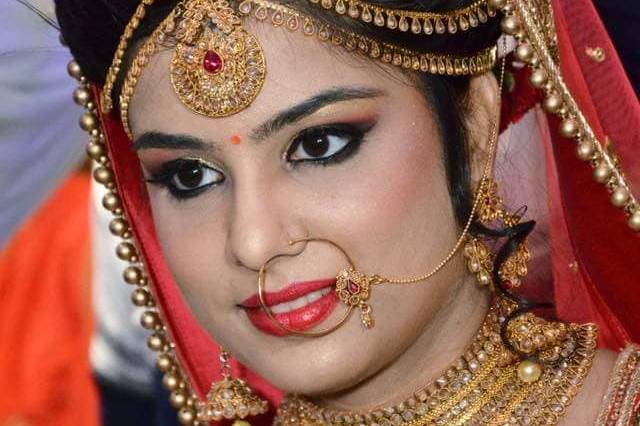 Bridal makeup