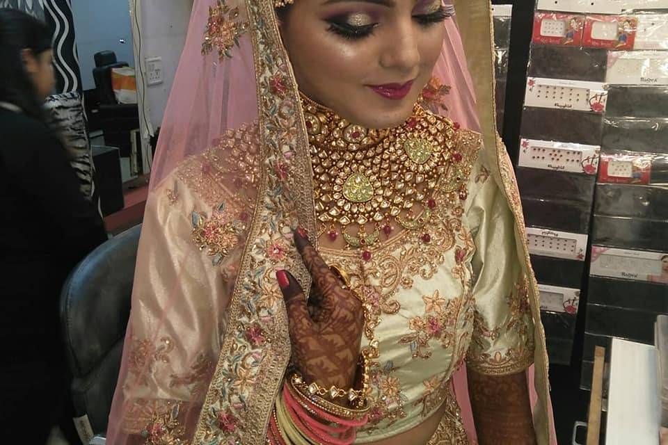 Bridal makeup