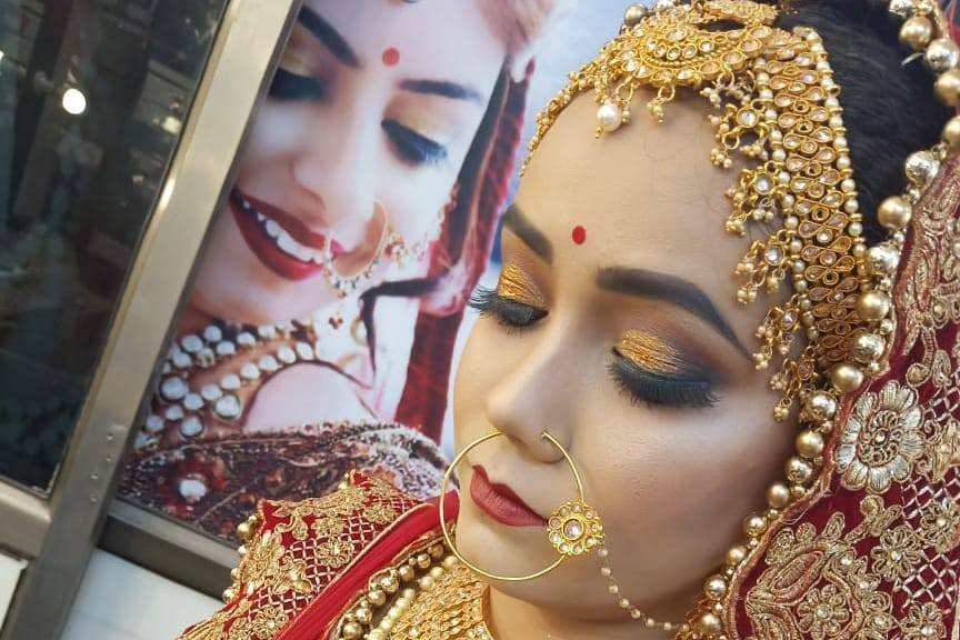 Bridal makeup