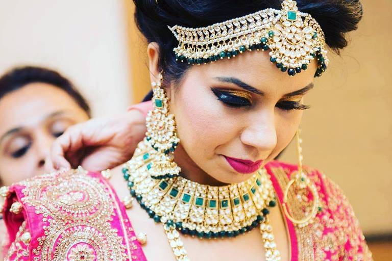 Bridal makeup