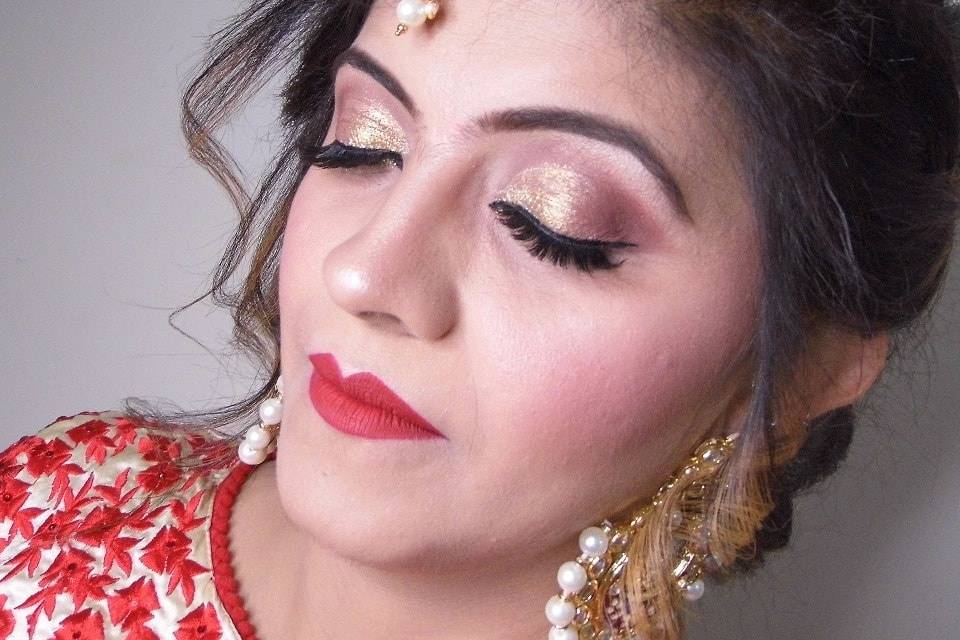 Bridal makeup