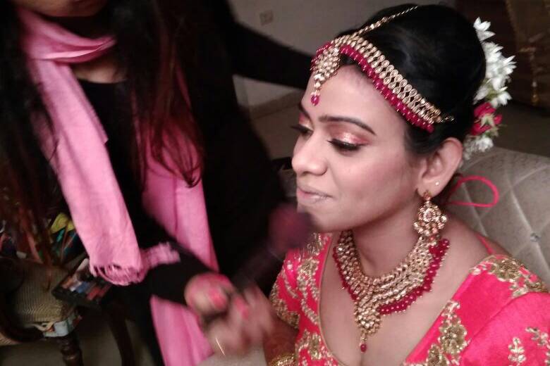 Bridal makeup