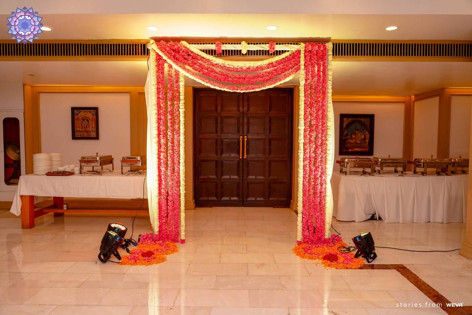 Desi walkway decor