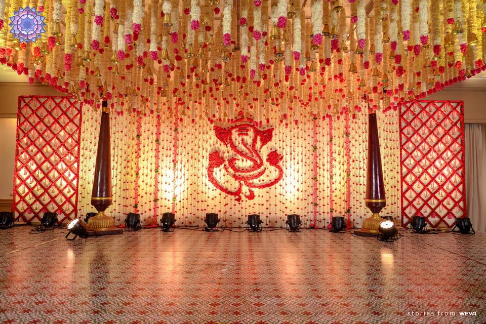 Mandap backdrop