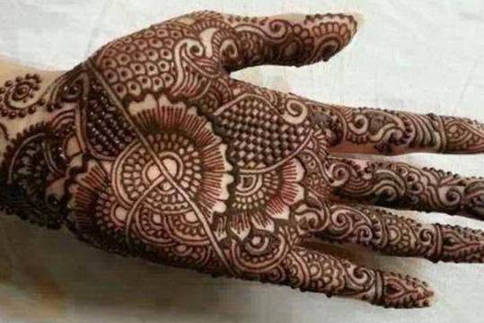 Simple Mehndi Design For Left Hand - Worldwide Tattoo & Piercing Blog