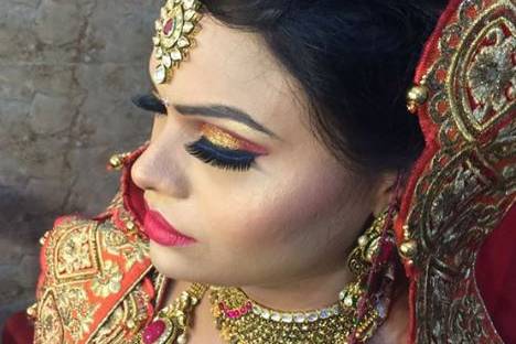 Bridal makeup