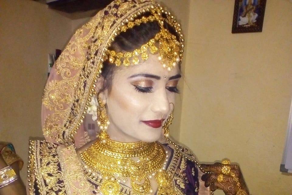 Bridal makeup