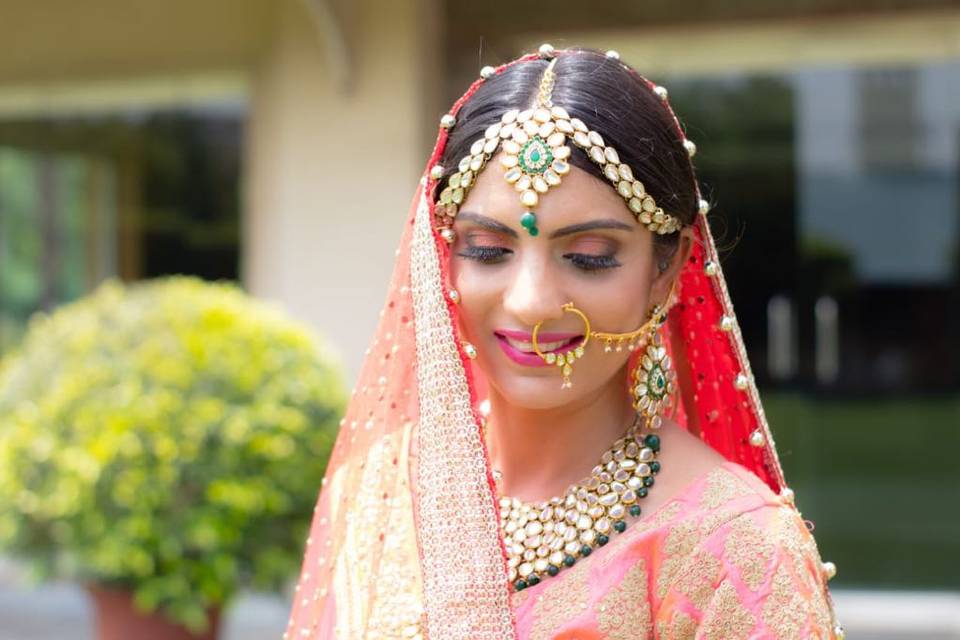 Bridal makeup