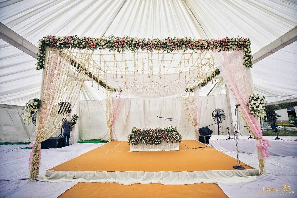 Daytime Sikh Wedding decor