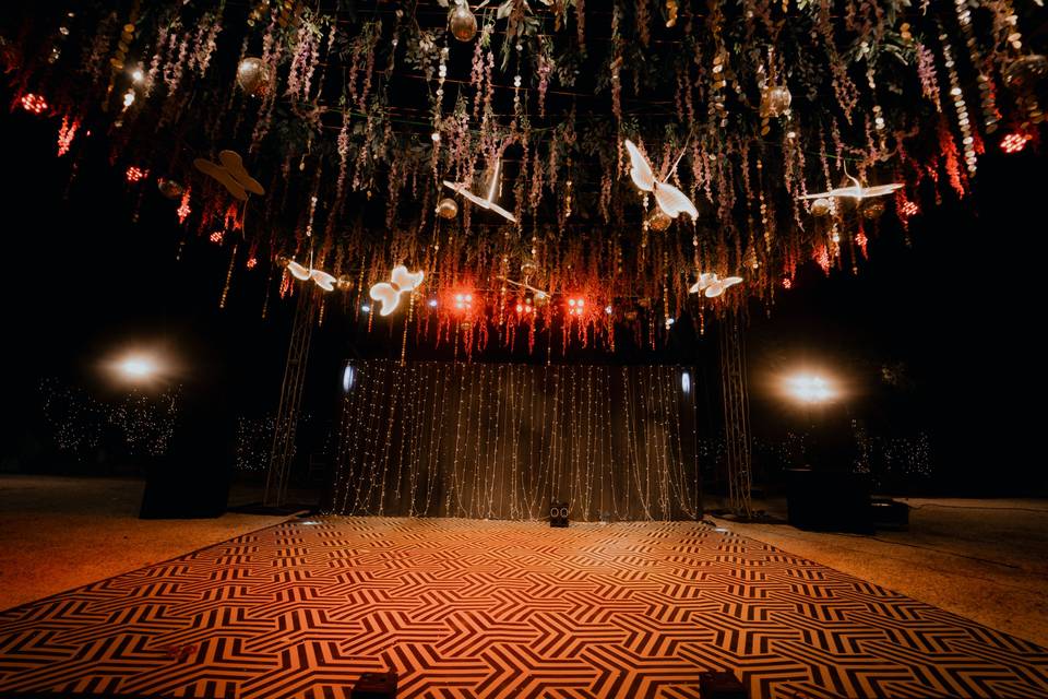 Banquet Hall Front Decor Area