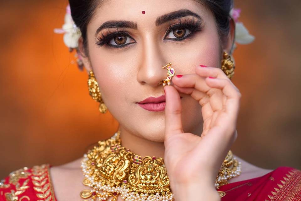 Bridal makeup