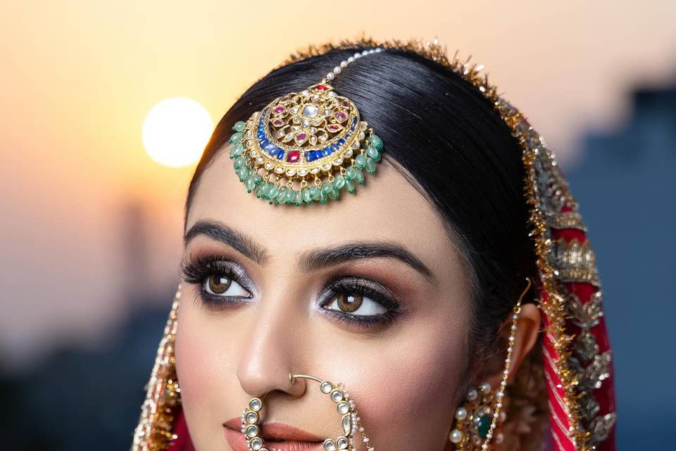 Bridal look