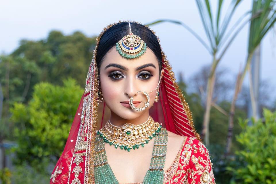 Bridal look