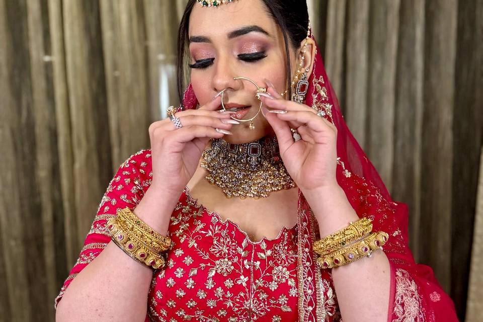 Bridal look