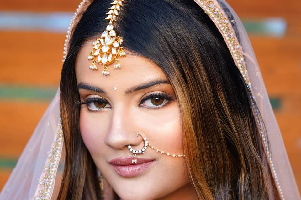 Bridal look