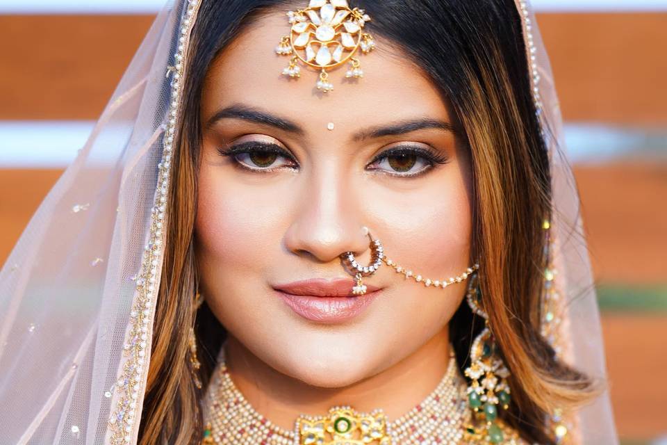 Bridal look